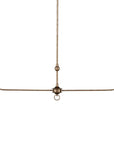 Nottaway Linear Chandelier | Pyrite Bronze