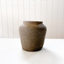 Load image into Gallery viewer, Washed Black Ceramic Vessel | Medium
