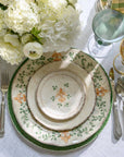 Hand-painted Petite Italian Plate | Vintage Garden