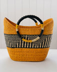 The Sag Harbor Tote Basket No. 7 | Ochre
