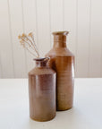 Vintage English Inkwells | British Brown