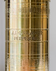 European Brass 9" Pepper Mill