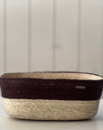 Oval Basket | Natural + Coco