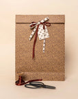 Premium Cotton Ribbon | Cordovan Floral | 1/2"
