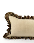 Anika Ruffle Long Lumbar Pillow