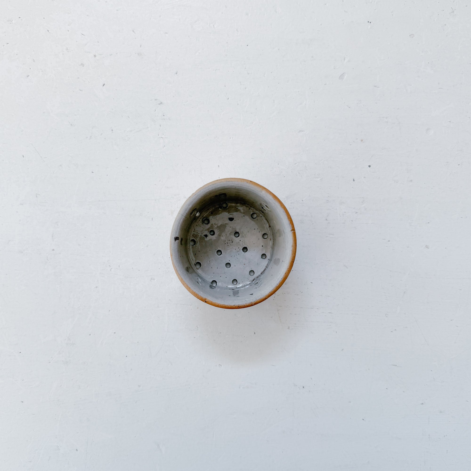 Assorted Vintage French Faisselles Pots | Natural Beige & Grey