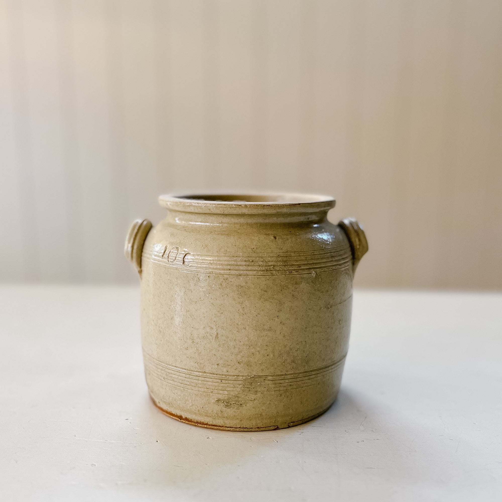 Assorted French Confit Stoneware Crocks