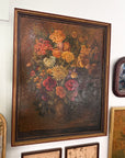Framed Floral Still Life by J. Shayne