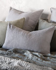 Basix Linen Stripe Cushion Cover | Throw Pillow