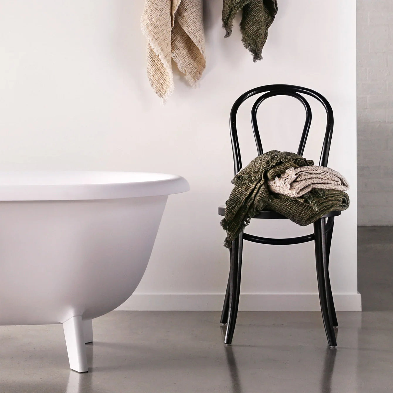 Flocca Linen Face Towel