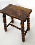 French Rectangular Bobbin Stool