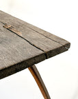 Antique European Butchers Table