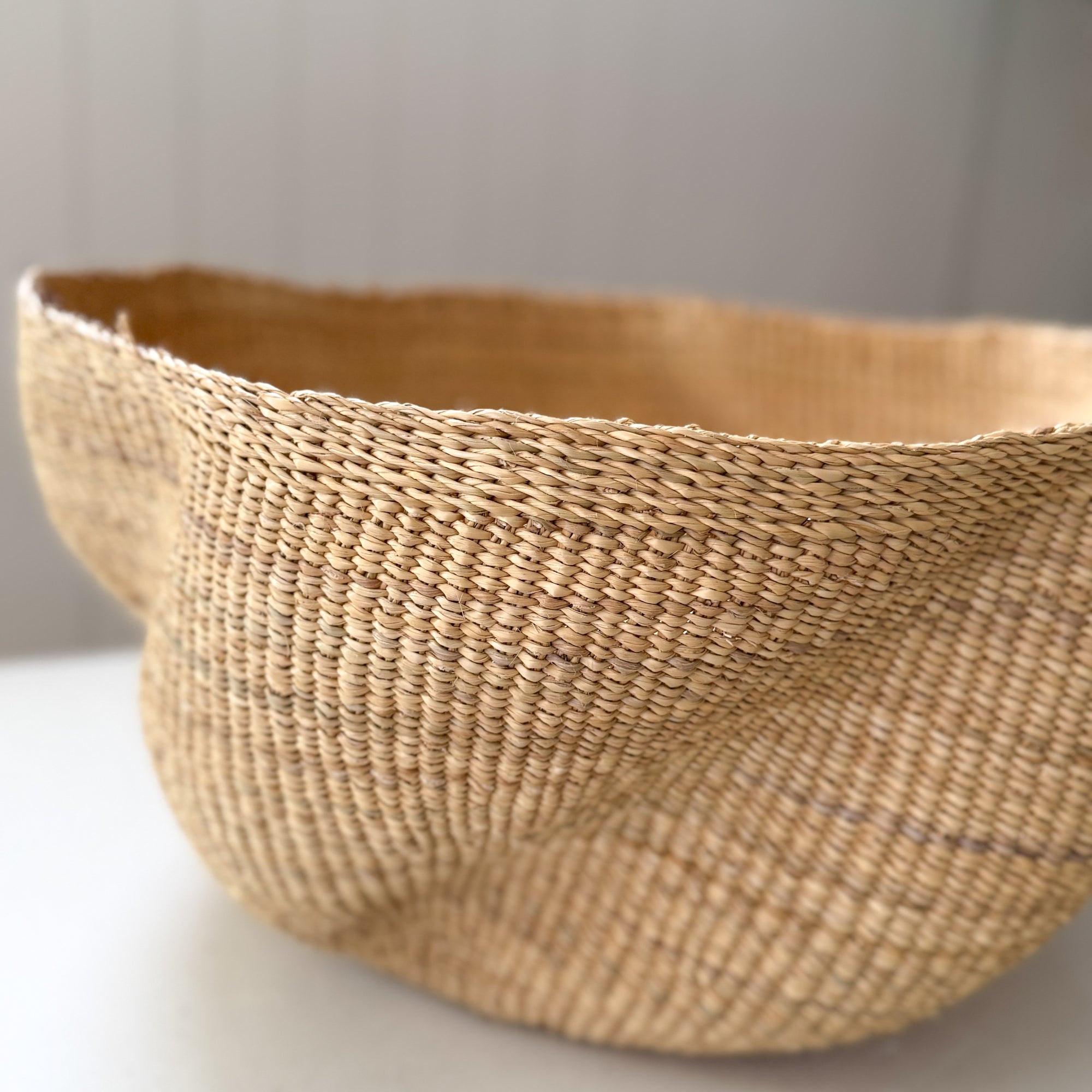 Large Pakurigo Wave Basket No. 13 | Natural