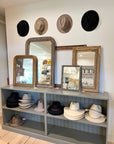Antique French Louis Philippe Mercury Glass Mirror | No.3