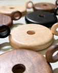 Chamberstick Solid Wood Handmade Taper Holder