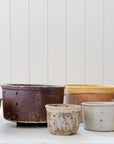 Rare Vintage French Faisselle Pot | Miel Terracotta No. 5