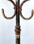 Freestanding Cast Iron European Hat + Coat Rack