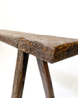 Antique Farm Bench | Champagne, France