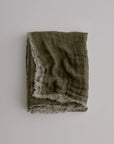 Crush Double Linen Throw