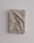Crush Double Linen Throw