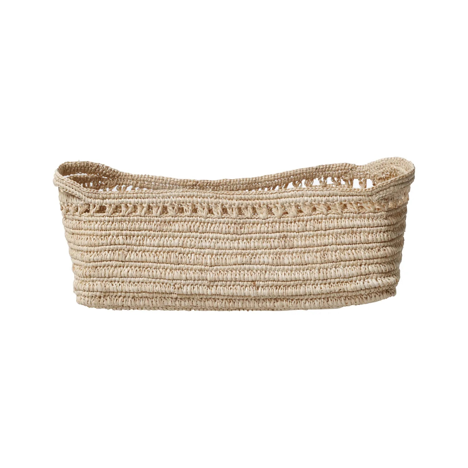 Raffia Table Basket