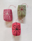 Hand-stitched “Gift” Ornament | Made in VT