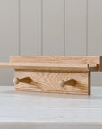 Solid Oak Shaker Peg Rail | Handcrafted in England