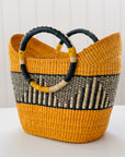 The Sag Harbor Tote Basket No. 7 | Ochre