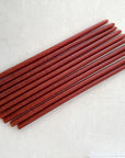 Brique | Set of 10 Slender French Tapers