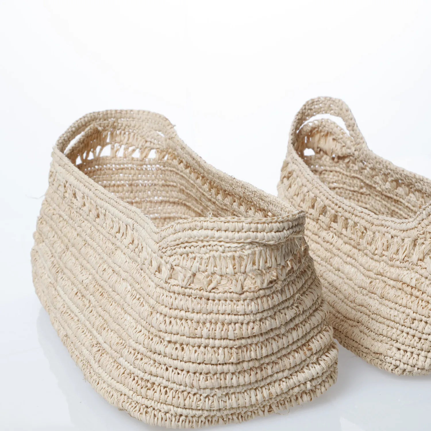 Raffia Table Basket