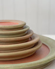 Aged Terra Cotta Saucer