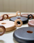 Chamberstick Solid Wood Handmade Taper Holder