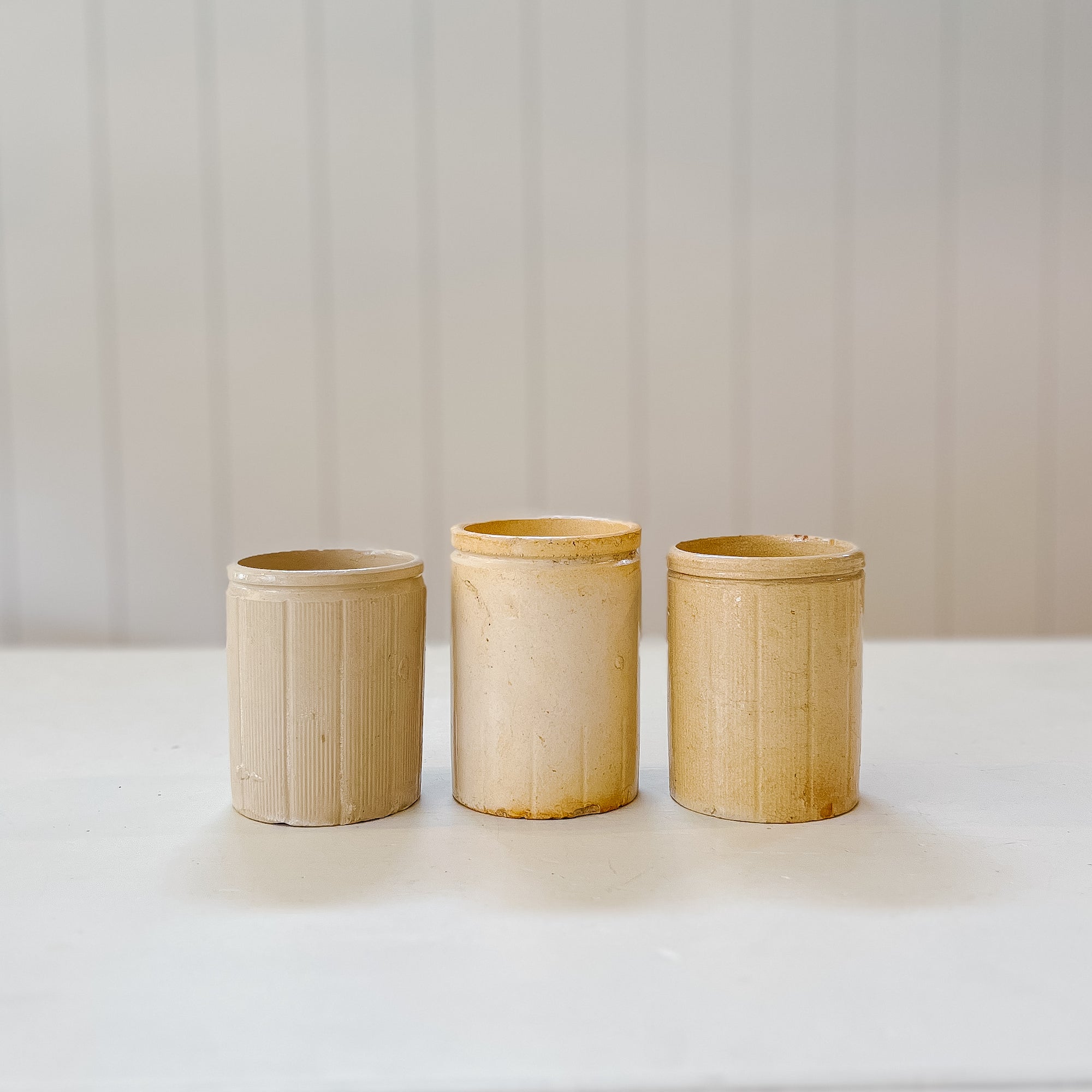 Antique English Jelly Jars | circa 1900s