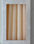 Ecru | Set of 10 Slender French Tapers