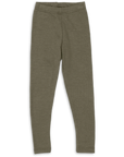 Kids Organic Merino Wool Base Layer Set | Olive