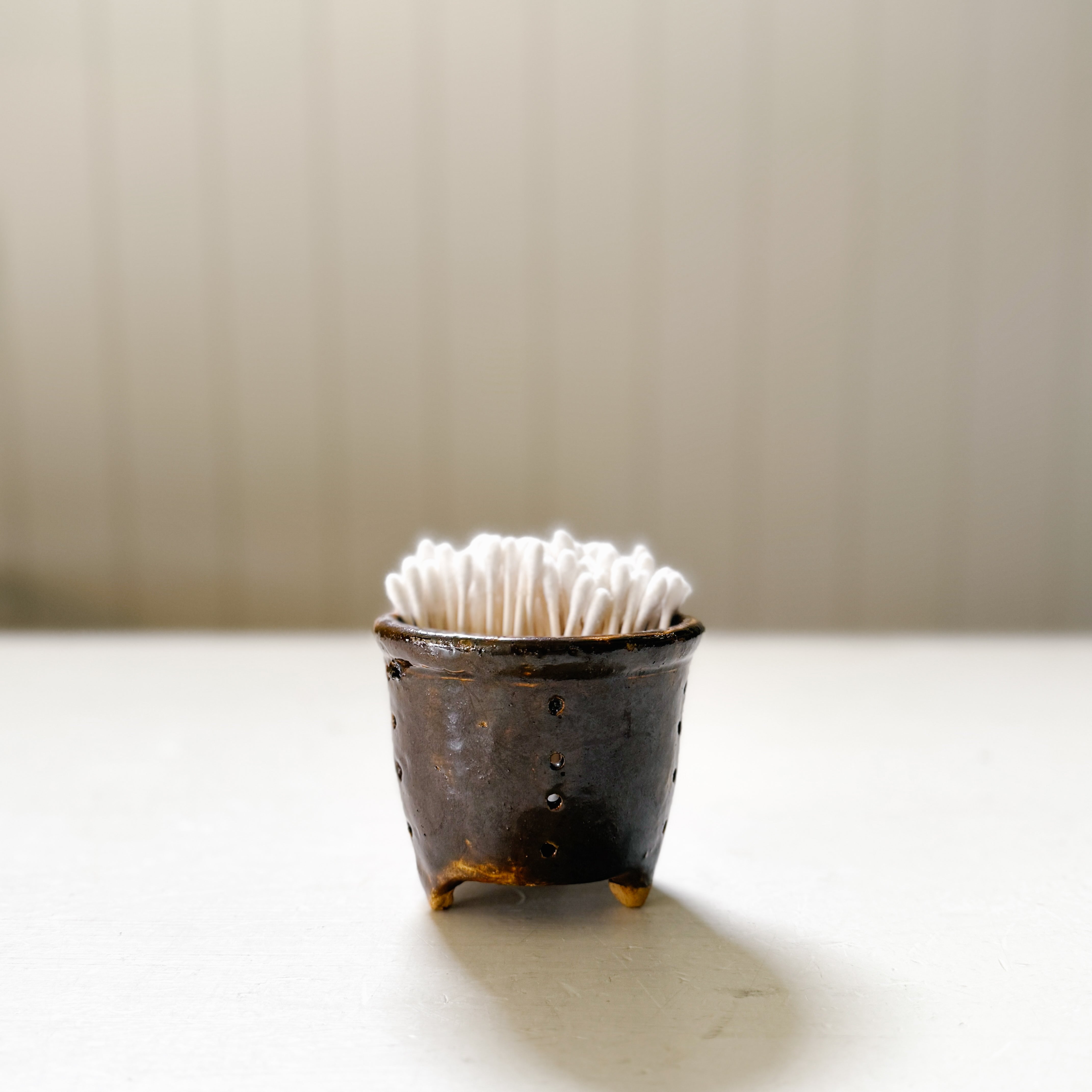 Rare Vintage French Faisselle Pot | Glazed Earth No. 10