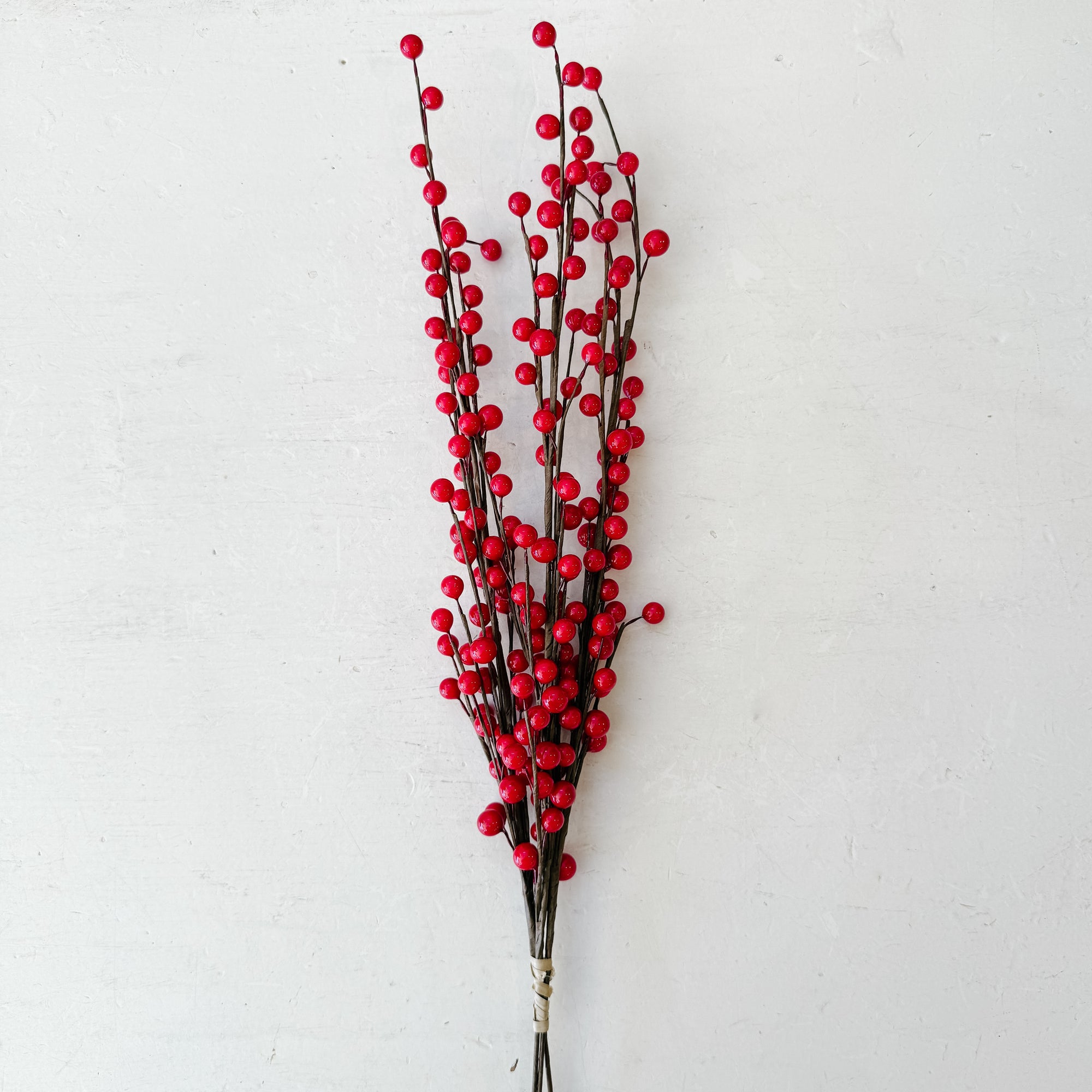 Faux Ilex Berry Branches