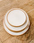 Tag Sale | Set of 10 Mixed Set of Pacific White Glaze Dinnerware by Sarah Kersten Studio