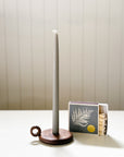 Chamberstick Solid Wood Handmade Taper Holder