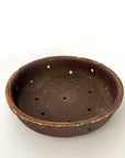 Low Bowl Dark Brown Faisselle | No. 17