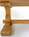 Antique Solid French Oak Coffee Table