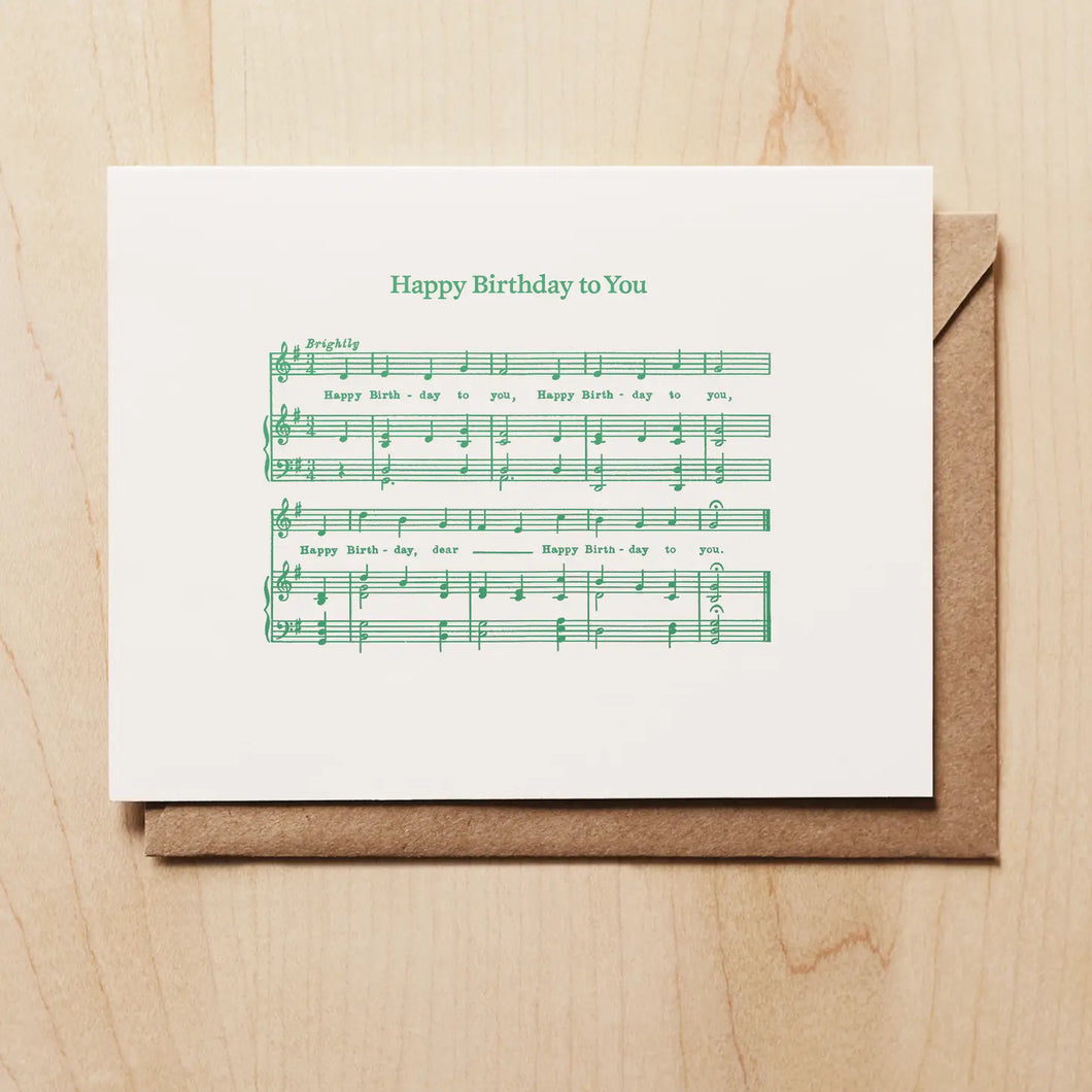 Happy Birthday To You | Greeting Card