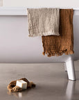 Flocca Linen Face Towel