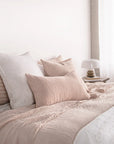 Basix Linen Stripe Cushion Cover | Throw Pillow