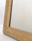 Antiqued White Louis Philippe Mirror No.91 | France