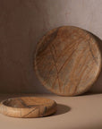 Shallow Marble Mesa Bowl | Forest Brown