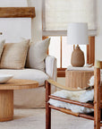 Gabriella Rattan Side Table