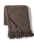 Radha Handwoven Wool Throw | Brown