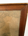 Original 19th Century Framed Vintage Map of Espagne | Circa 1823