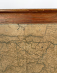 Original 19th Century Framed Vintage Map of Espagne | Circa 1823